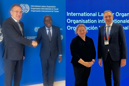 Министър Гуцанов покани генералния директор на МОТ Жилбер Хоунгбо  на посещение в София