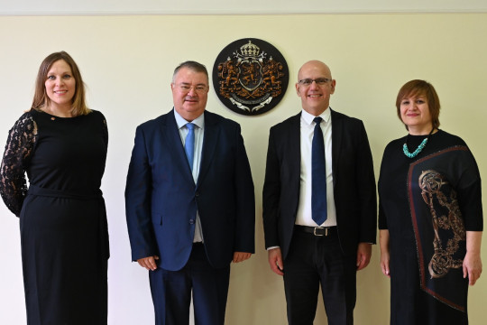  Министър Иванов представи социалноосигурителната система в България пред генералния секретар на МАСО