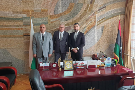 Министър Гьоков се срещна с временно управляващия Посолството на Либия Мофтах Дрени