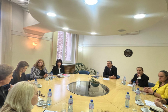 Защитата на жертвите на насилие обсъди министър Гуцанов с Обединението на жените социалистки