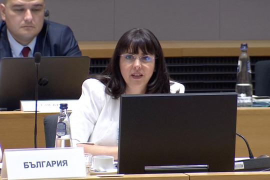 Зам.-министър Eфремова представи политиките на България за подобряване на уменията на работната сила пред Съвета на ЕС