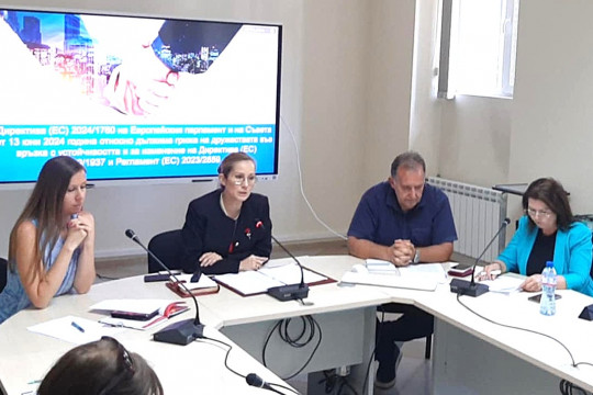 Зам.-министър Алексова-Великова: Хората са в центъра на всички политики на МТСП