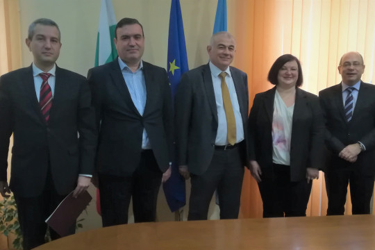 Министър Георги Гьоков представи новия изпълнителен директор на Инспекцията по труда