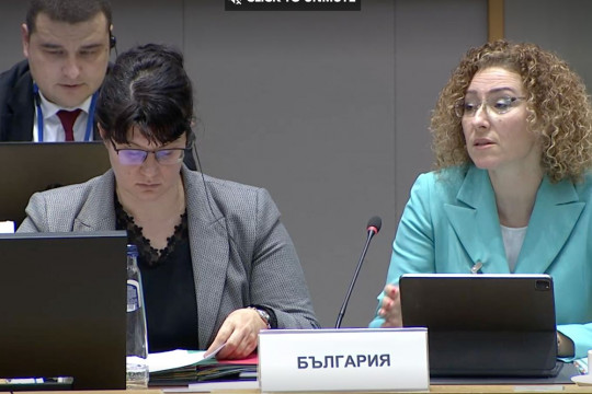 Министър Шалапатова участва в заседание на Съвета на ЕС по заетост и социална политика