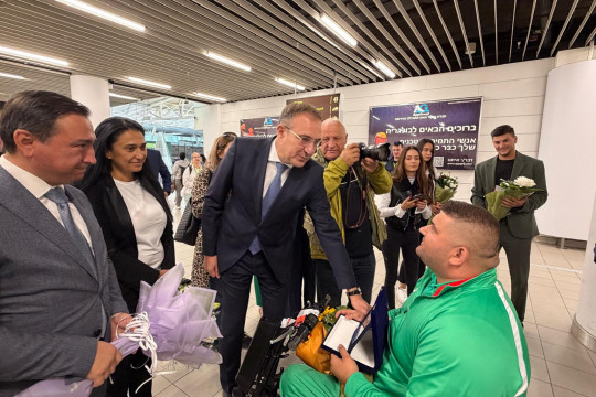 Министър Гуцанов при посрещането на парасветовния шампион в леката атлетика: България днес празнува и Ружди