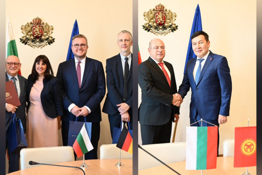 Развитието на сътрудничеството с Германия и Киргизстан обсъдиха заместник-министрите Наталия Ефремова и Лазар Лазаров